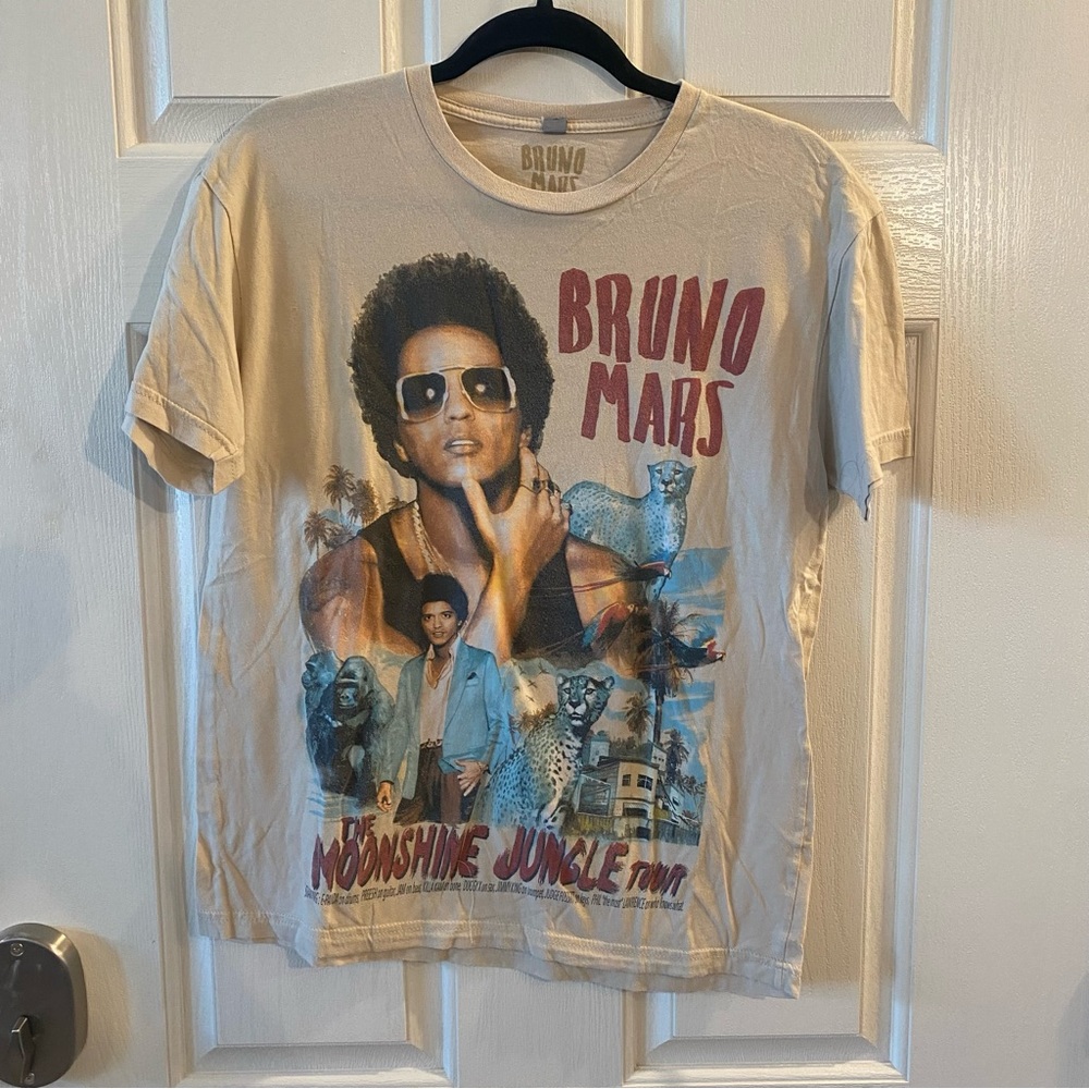 Bruno Mars Tour T-shirt